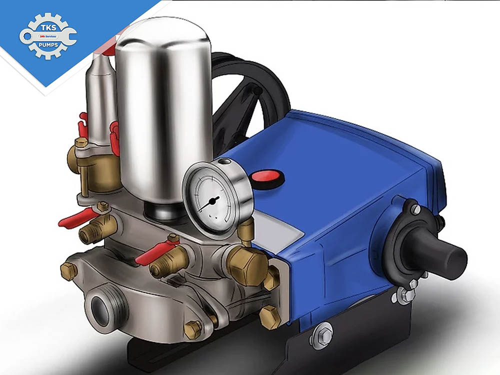 Khởi động súng phun và hệ thống cấp nước