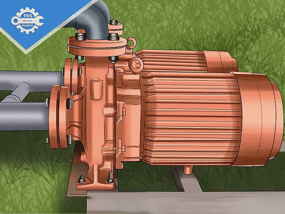 Các bước thay thế phớt cơ khí của bơm ly tâm 14 Lắp lại đường ống nước
