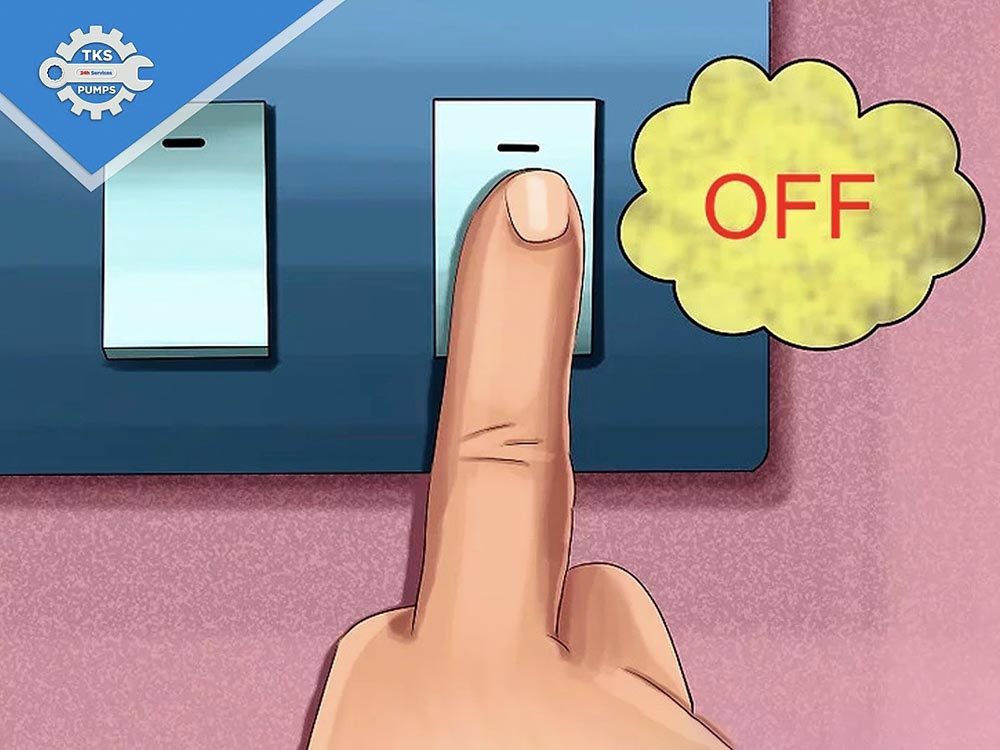 Các bước thay thế phớt cơ khí của bơm ly tâm 6 Hãy tắt nguồn điện trước khi lắp phớt bơm