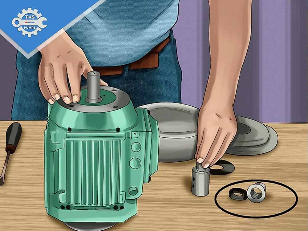 Các bước thay thế phớt cơ khí của bơm ly tâm 9 Quy trình tháo cánh bơm ly tâm