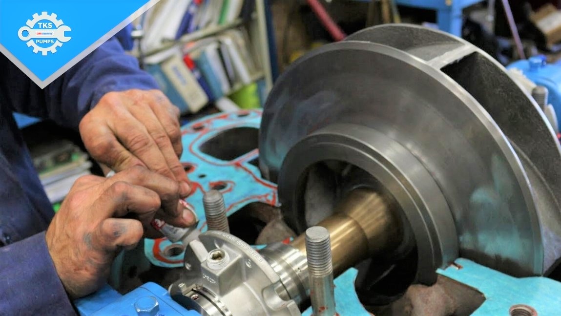 Sửa cánh quạt máy bơm