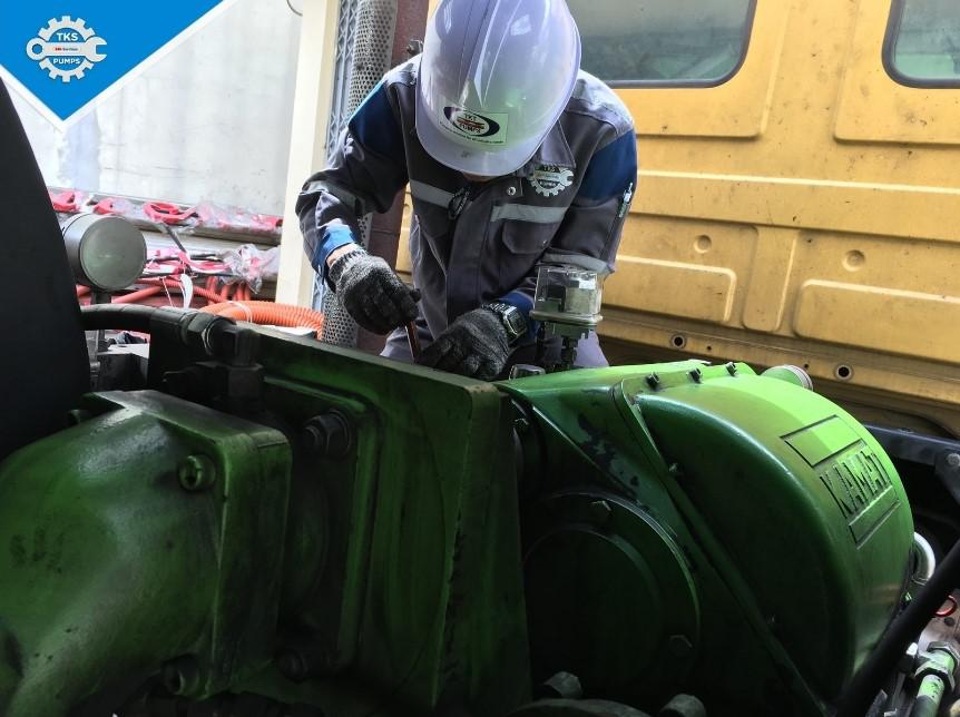 Sửa máy bơm Kamat